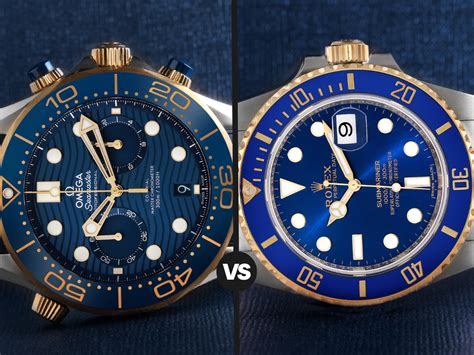 rolex submariner v omega seamaster|Omega Seamaster vs Rolex Submariner.